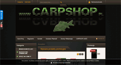 Desktop Screenshot of carpshop.pl